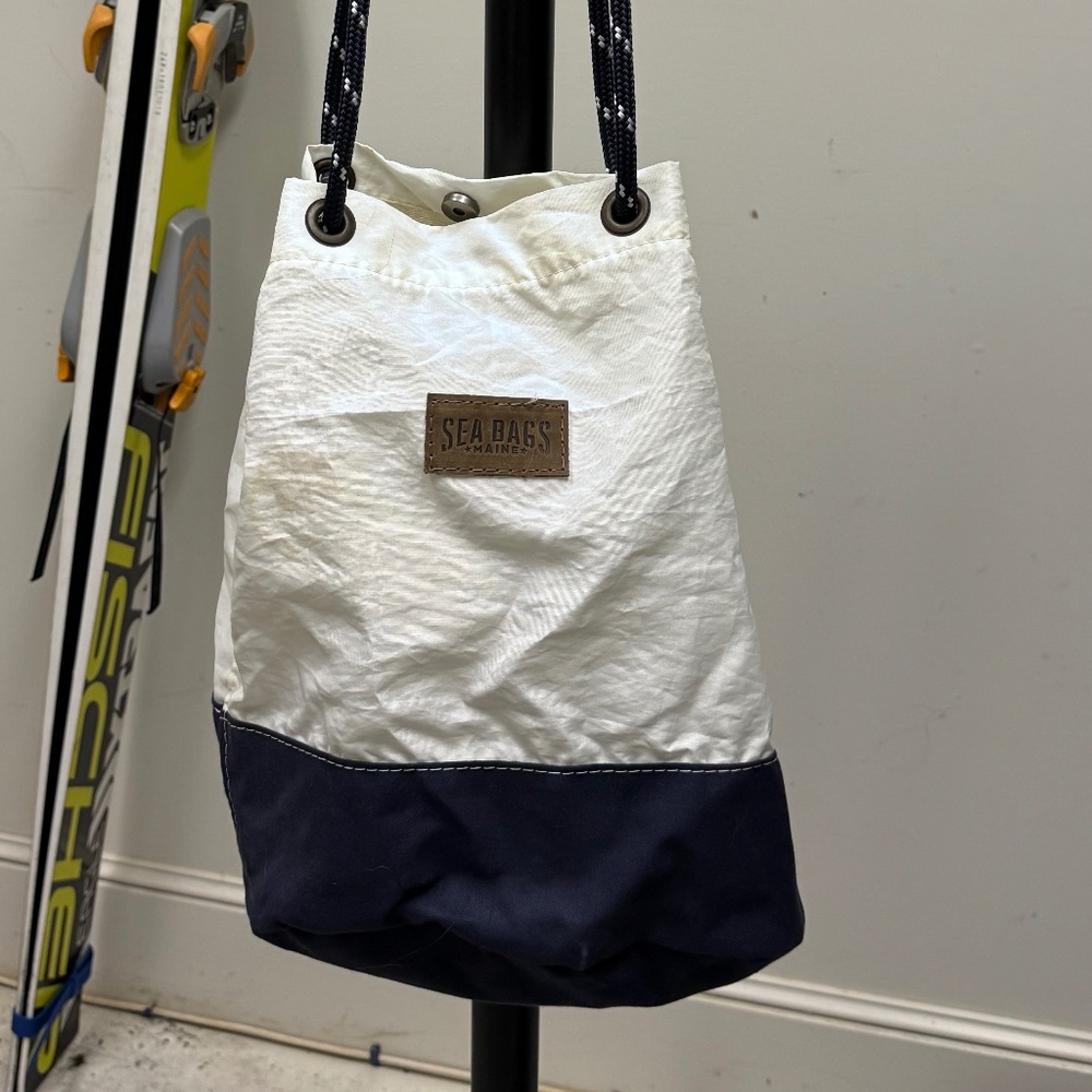 Seabags convertible bucket bag